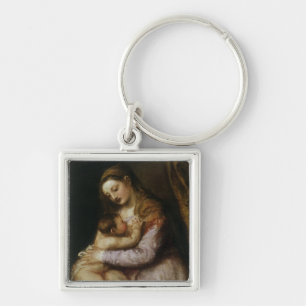 The Virgin and Child, c.1570-76 Key Ring