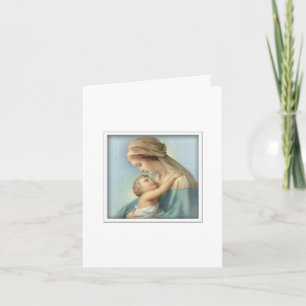 The Virgin and Child Card