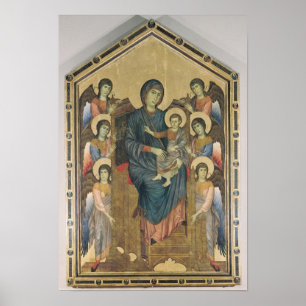 The Virgin and Child in Majesty Poster