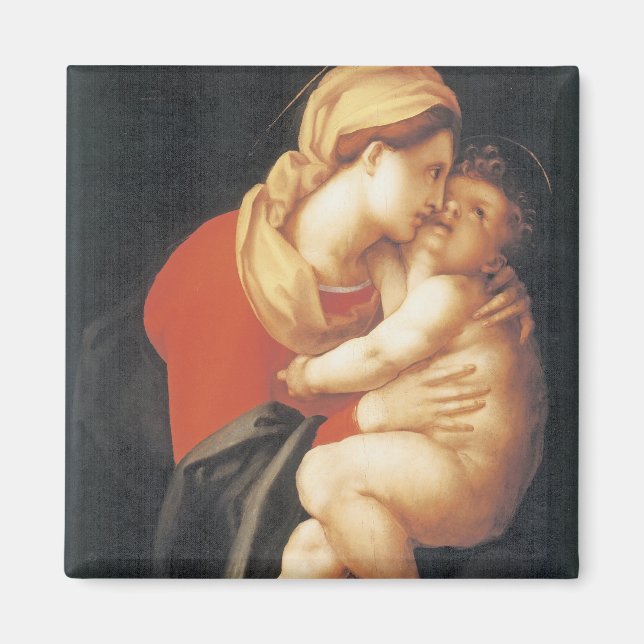 The Virgin and Child Magnet (Front)