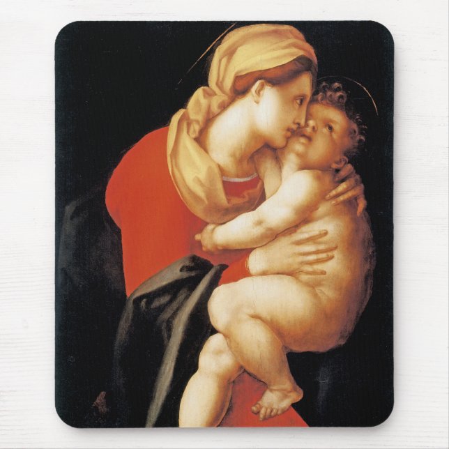 The Virgin and Child Mouse Mat (Front)