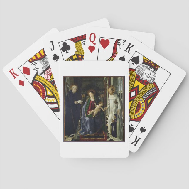 The Virgin and Child (oil) Playing Cards (Back)