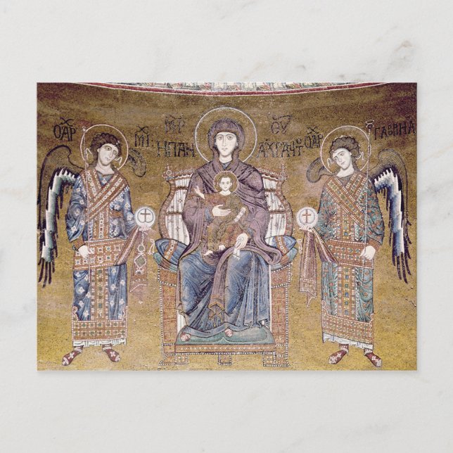 The Virgin and Child Postcard (Front)