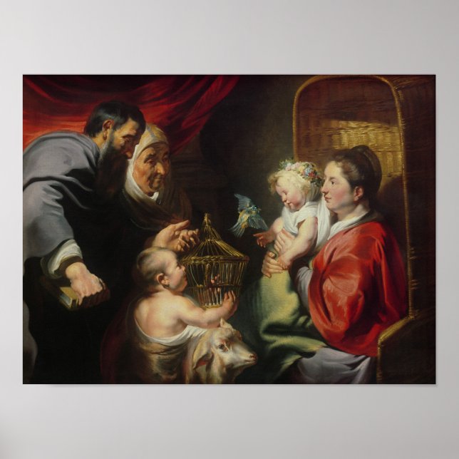 The Virgin and Child Poster (Front)