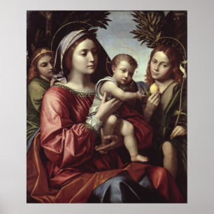 The Virgin and Child Poster