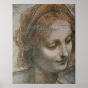 The Virgin and Child with St Anne and St John Poster