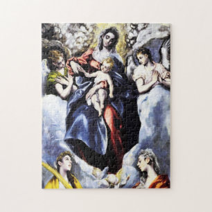 The Virgin and Child with St. Martina Puzzle