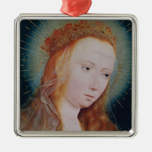 The Virgin at Prayer Metal Tree Decoration