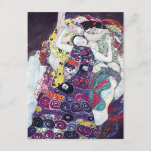 The Virgin by Gustav Klimt Postcard