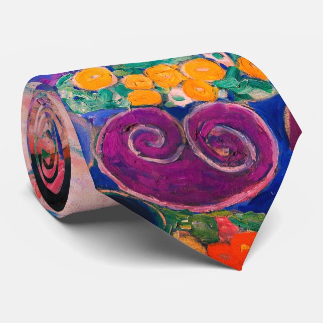 The Virgin by Gustav Klimt Tie (Rolled)