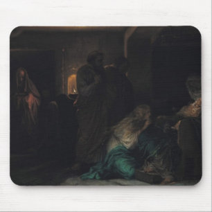 The Virgin Fainting, 1856 Mouse Mat
