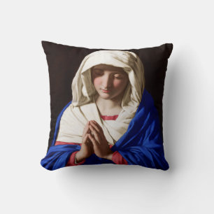 The Virgin in Prayer, Sassoferrato Cushion