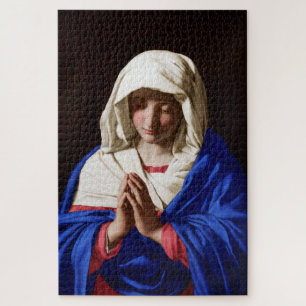 The Virgin in Prayer, Sassoferrato Jigsaw Puzzle