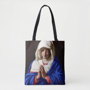 The Virgin in Prayer, Sassoferrato Tote Bag