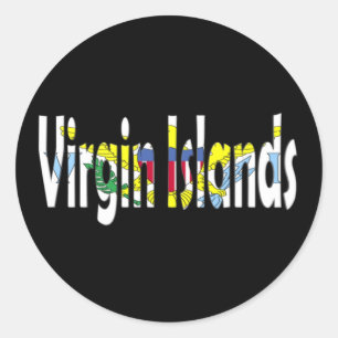 The Virgin Islands Classic Round Sticker