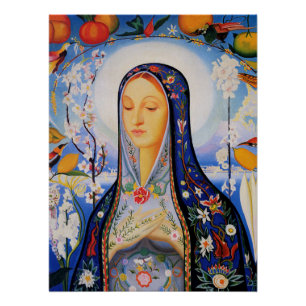 The Virgin - Joseph Stella Poster