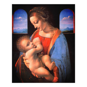 The Virgin Mary Breastfeeding The Christ Child Photo Print