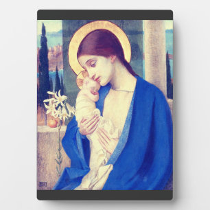The Virgin Mary & Infant Jesus Renaissance Grace Plaque
