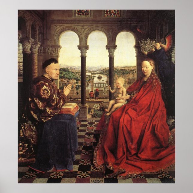 The Virgin of Chancellor Rolin Poster (Front)