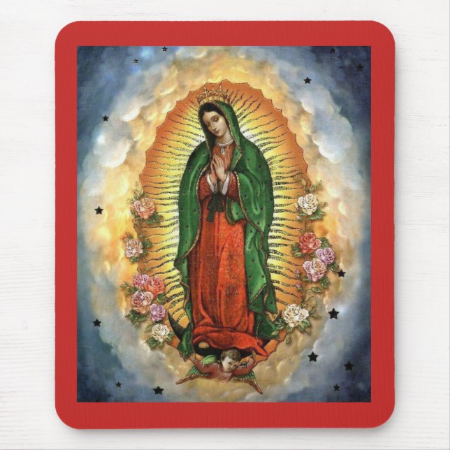 The Virgin of Guadalupe Mouse Mat (Front)