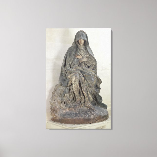 The Virgin of Sorrow 2 Canvas Print (Front)