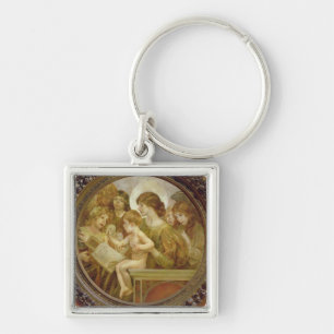 The Virgin of the Angels Key Ring