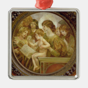 The Virgin of the Angels Metal Tree Decoration