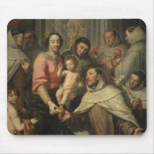 The Virgin of the Carmelites Mouse Mat