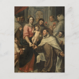The Virgin of the Carmelites Postcard