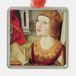 The Virgin of the Catholic Kings 2 Metal Tree Decoration