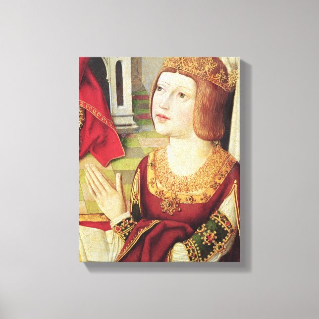 The Virgin of the Catholic Kings Canvas Print (Front)