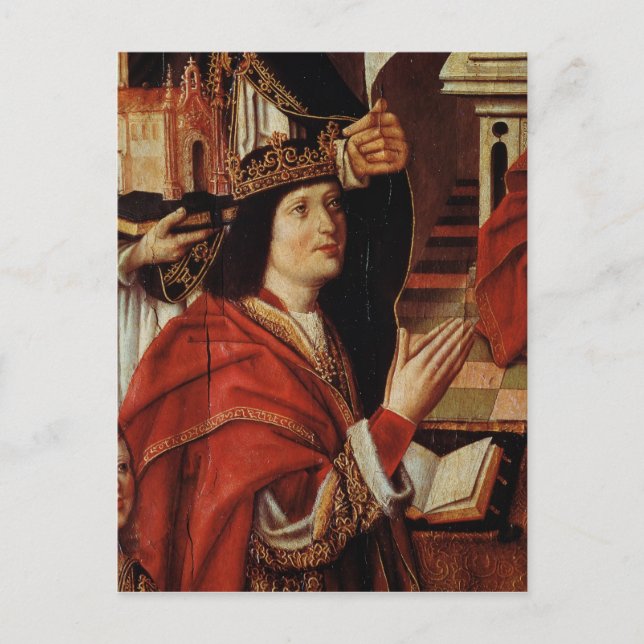 The Virgin of the Catholic Kings Postcard (Front)