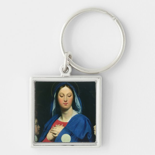 The Virgin of the Host, 1866 Key Ring (Front)