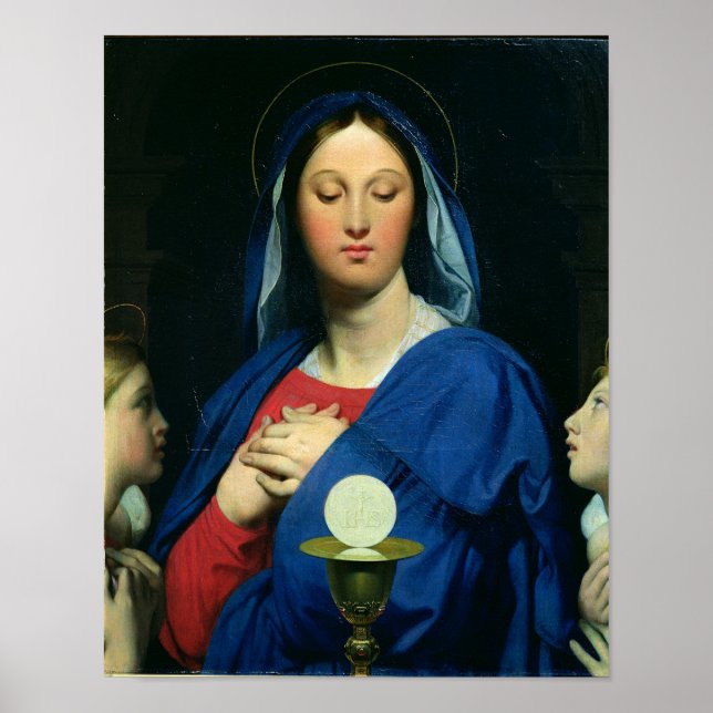 The Virgin of the Host, 1866 Poster (Front)