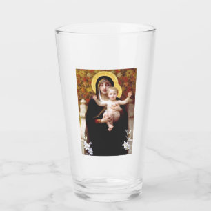 The Virgin of the Lilies Glass