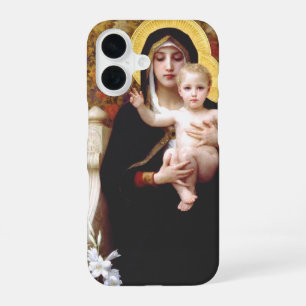 The Virgin of the Lilies iPhone 16 Case