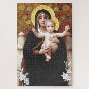 The Virgin of the Lilies Jigsaw Puzzle