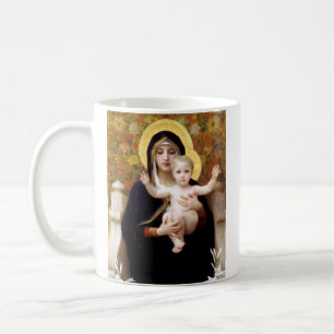 The Virgin of the Lillies Coffee Mug