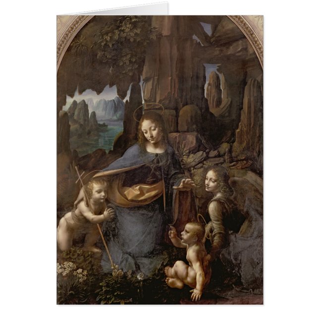 The Virgin of the Rocks , c.1508 (Front)