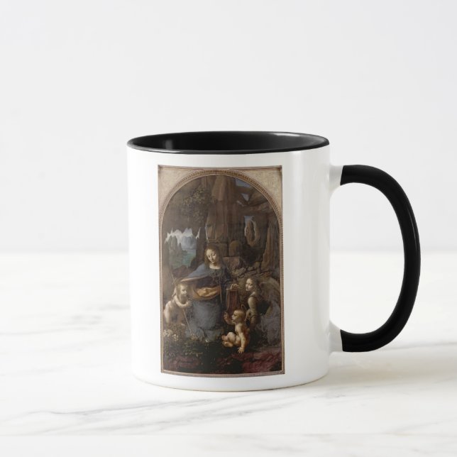 The Virgin of the Rocks , c.1508 Mug (Right)