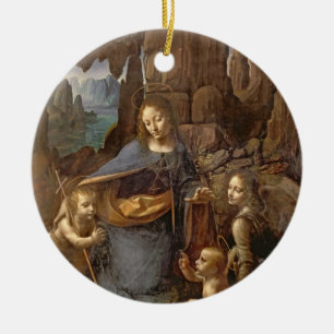 The Virgin of the Rocks Ceramic Tree Decoration