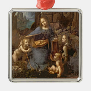 The Virgin of the Rocks Metal Tree Decoration