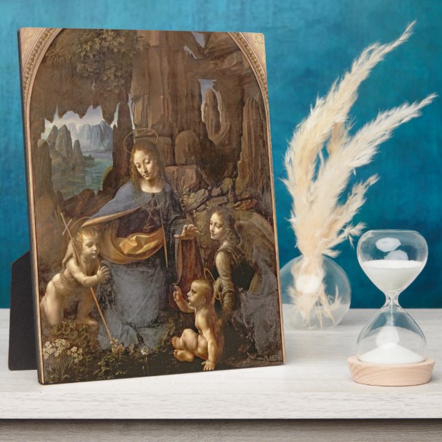 The Virgin of the Rocks Plaque (Side)