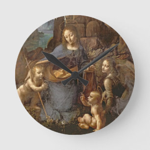 The Virgin of the Rocks Round Clock