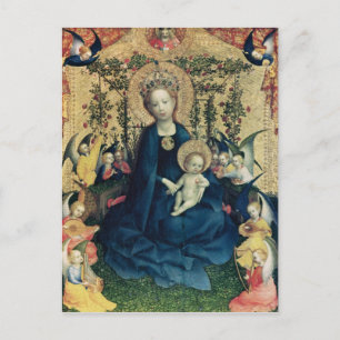 The Virgin of the Rose Bush Postcard