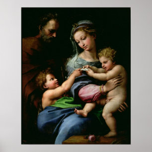 The Virgin of the Rose, c.1518 Poster