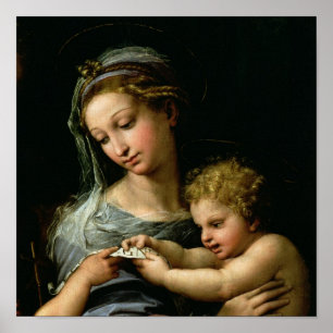 The Virgin of the Rose, c.1518 Poster