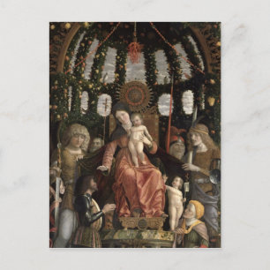 The Virgin of Victory or The Madonna and Child Postcard