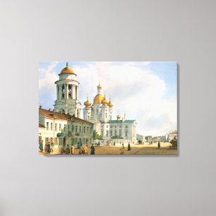The Virgin of Vladimir Church Canvas Print