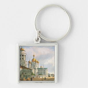 The Virgin of Vladimir Church Key Ring